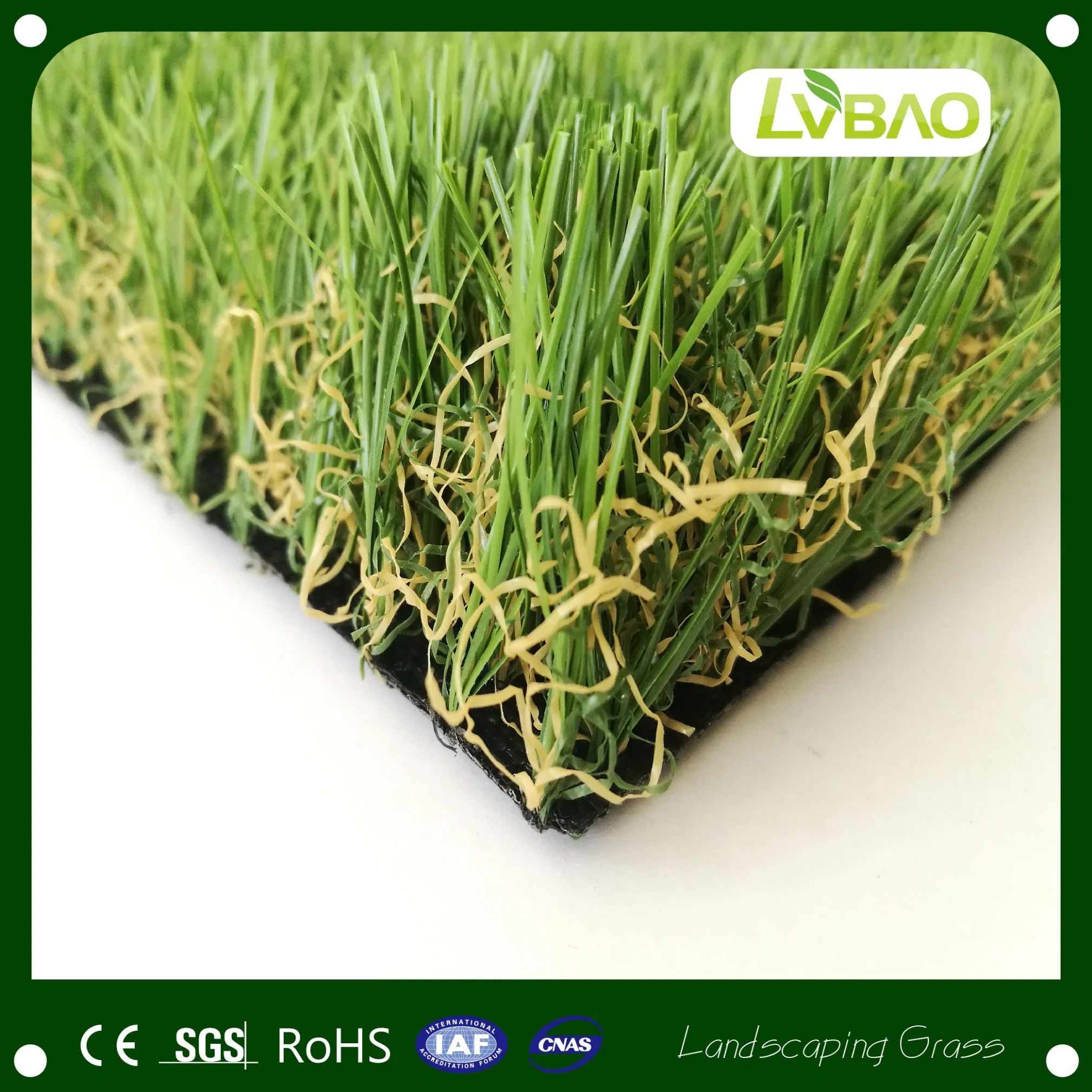 LVBAO Waterproof Garden Synthetic Fire Classification E Grade Artificial Turf