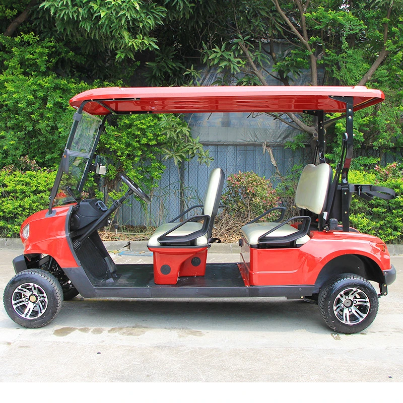 China Made Real Estate Sales Reception Car 4 Seat Folding Electric Car with CE Certificate