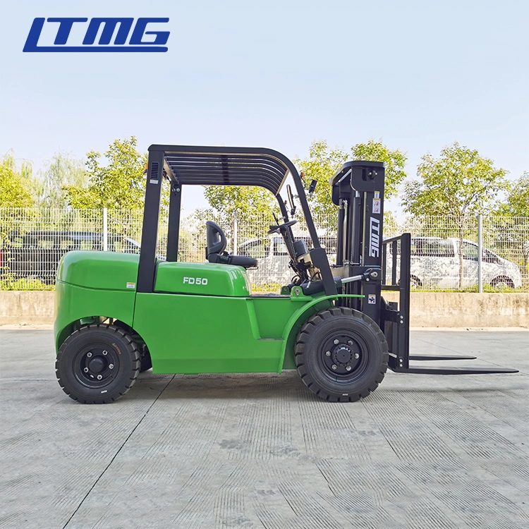 Widely Used 4.5ton 5ton Lifting Truck 5, 000kg Diesel Forklift with Japanese Engine