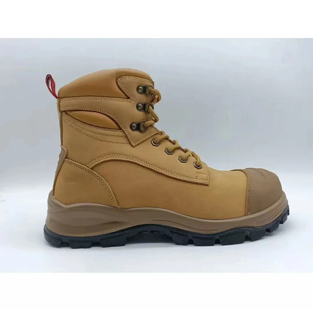 Bouchon de frottement durables d'armure Steel Toe Chaussures de sécurité Bottes pour Protection des pieds