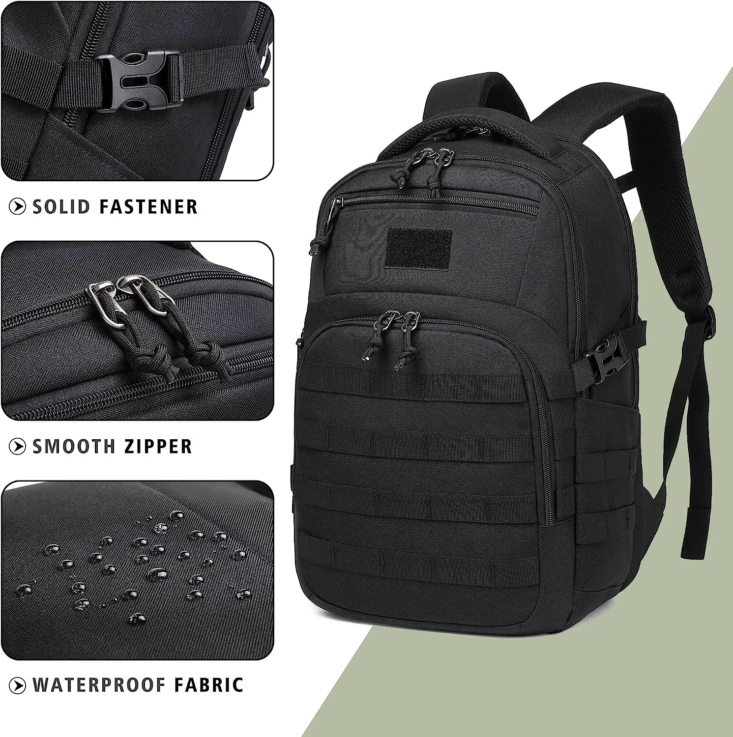 Fashion Waterproof Multifunctional Combat Tactical Backpack