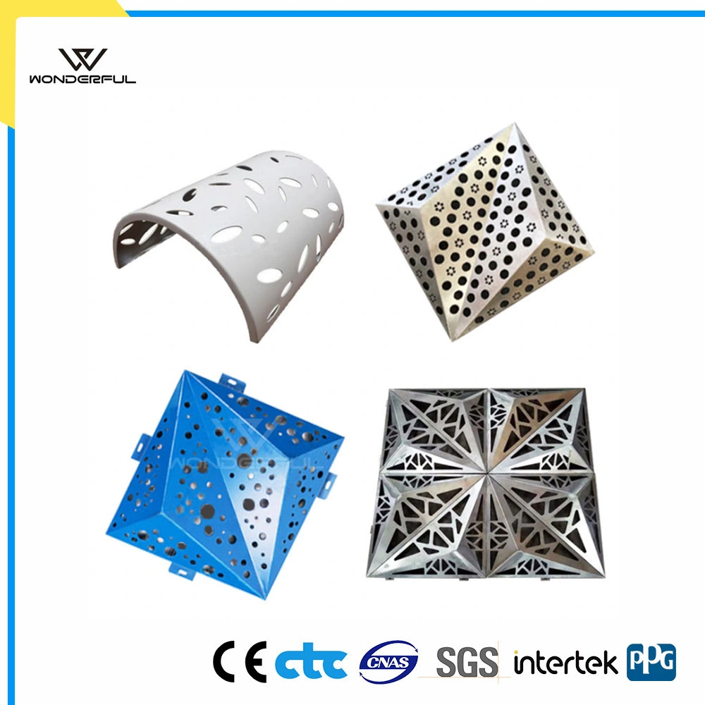 3mm Cassette for 3D Curtain Wall Art Curtain Wall Kinetic Facade