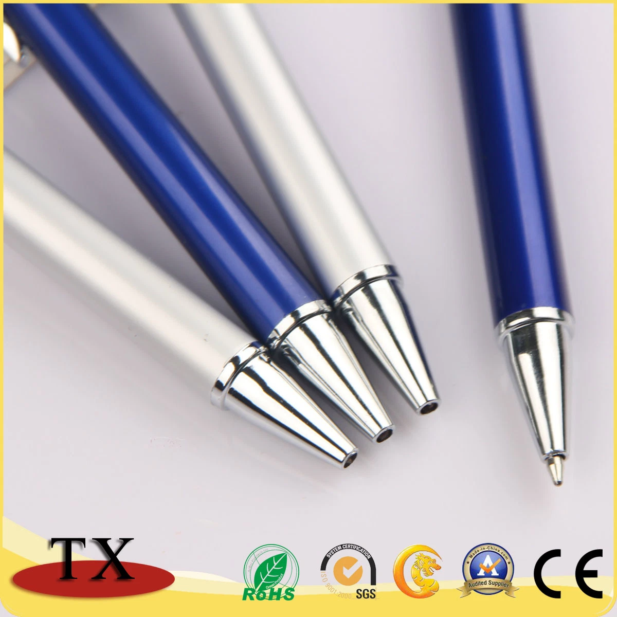 Luxury Good Quality Metal Custom Twist Mechanism Ball Pen for Promotion Gift Pen