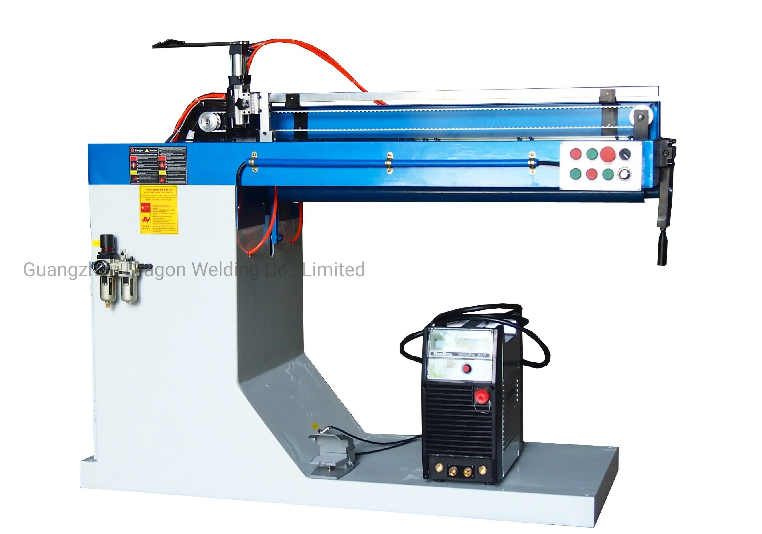 Zh Series Automatic Argon TIG MIG Longitudinal Seam Welder Seam Welding Machine