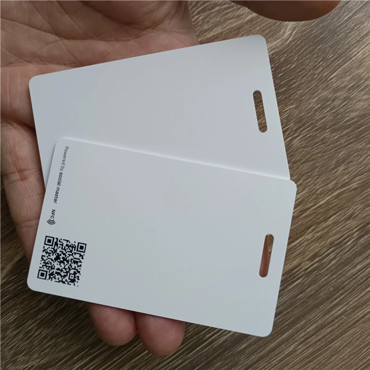 Custom Qr Code NFC Name ID Badge Card for References Meeting Spots Events