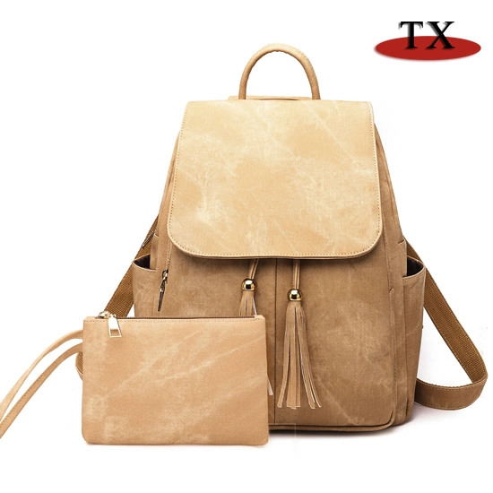 Waterproof Large Capacity PU Leather Backpack Bags