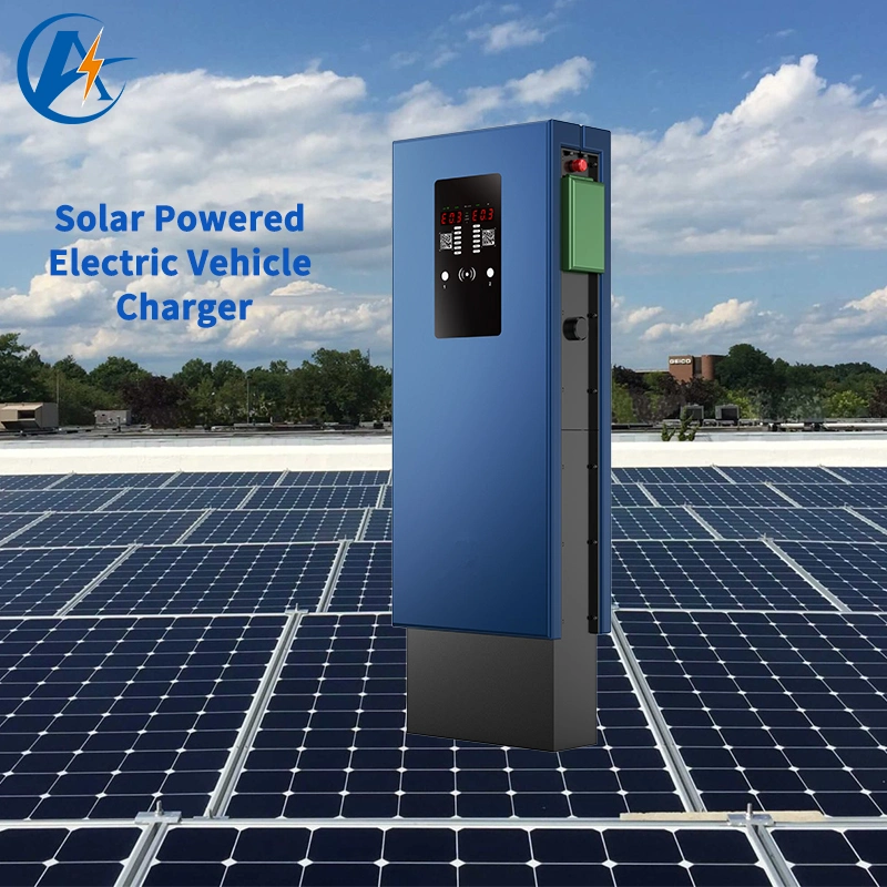 Зарядное устройство для аккумуляторных батарей переменного тока Фотоэлектрические системы одобренные CE солнечные батареи Зарядные устройства электромобиля типа 2 зарядное устройство для солнечных автомобилей