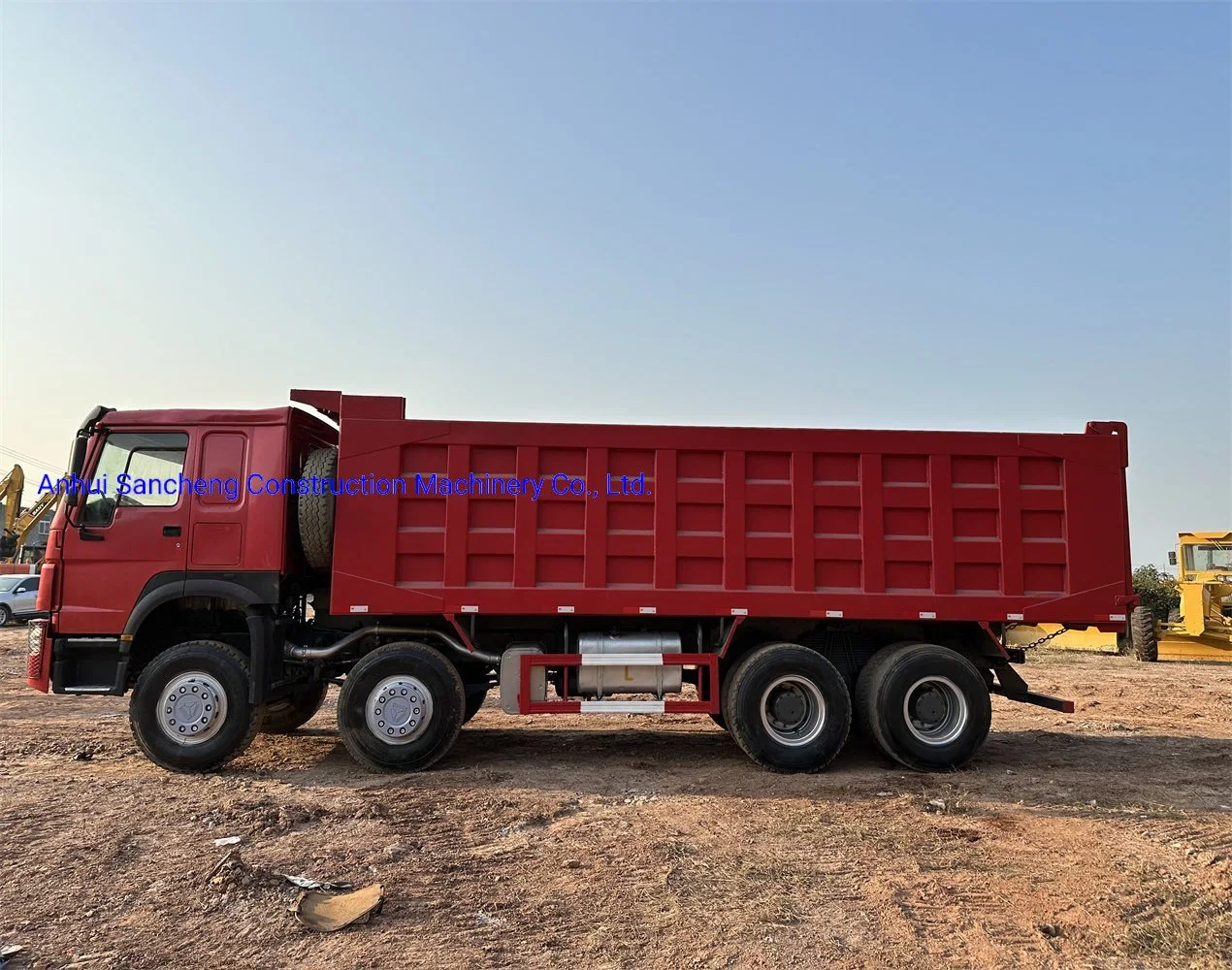 Used HOWO 8X4 Mining Tipper Diesel 12 Tyres Dump Truck
