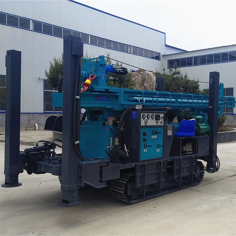 Ready to Ship in Warehouse 380m Depth Crawler Diesel Mine Drilling Rig China Drill Rig Drilling Rig for Water Well