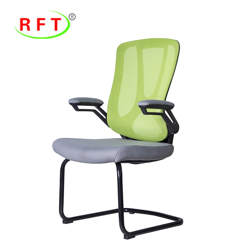 Folding Arms Black Metal Leg Commercial Furniture Hotel Meeting Room Chair