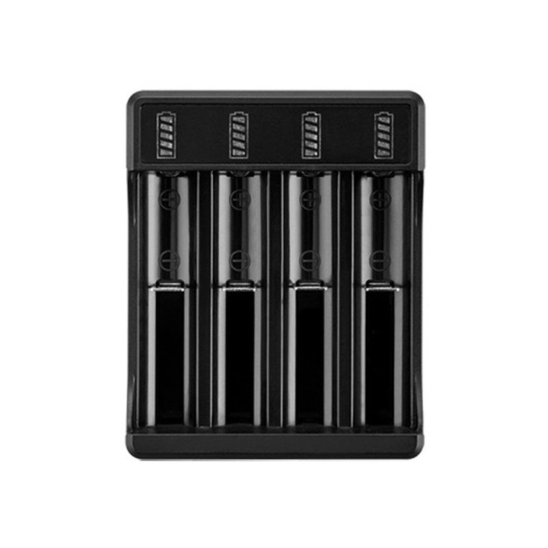 Multifunctional Four-Slot 3.7V Lithium Ion Battery Charger