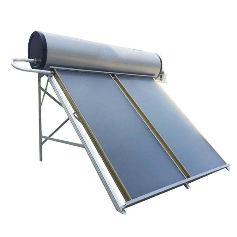 Stainless Steel 200L 300L Split Flat Plate Collector Type Whole Set Pressurized Hot Solar Panel Water Tank Heaters