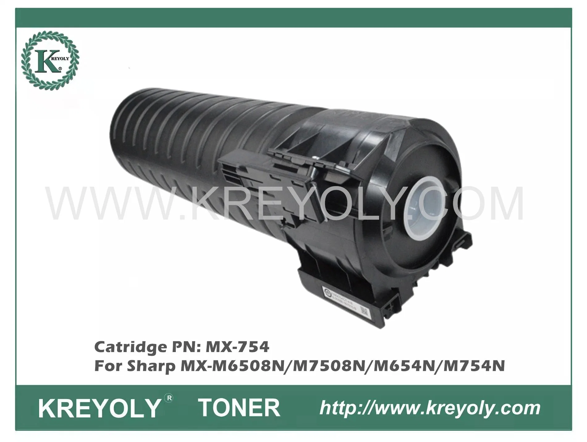 Compatible Black Toner MX-754 for Sharp MX-M6508N/M7508N/M654N/M754N