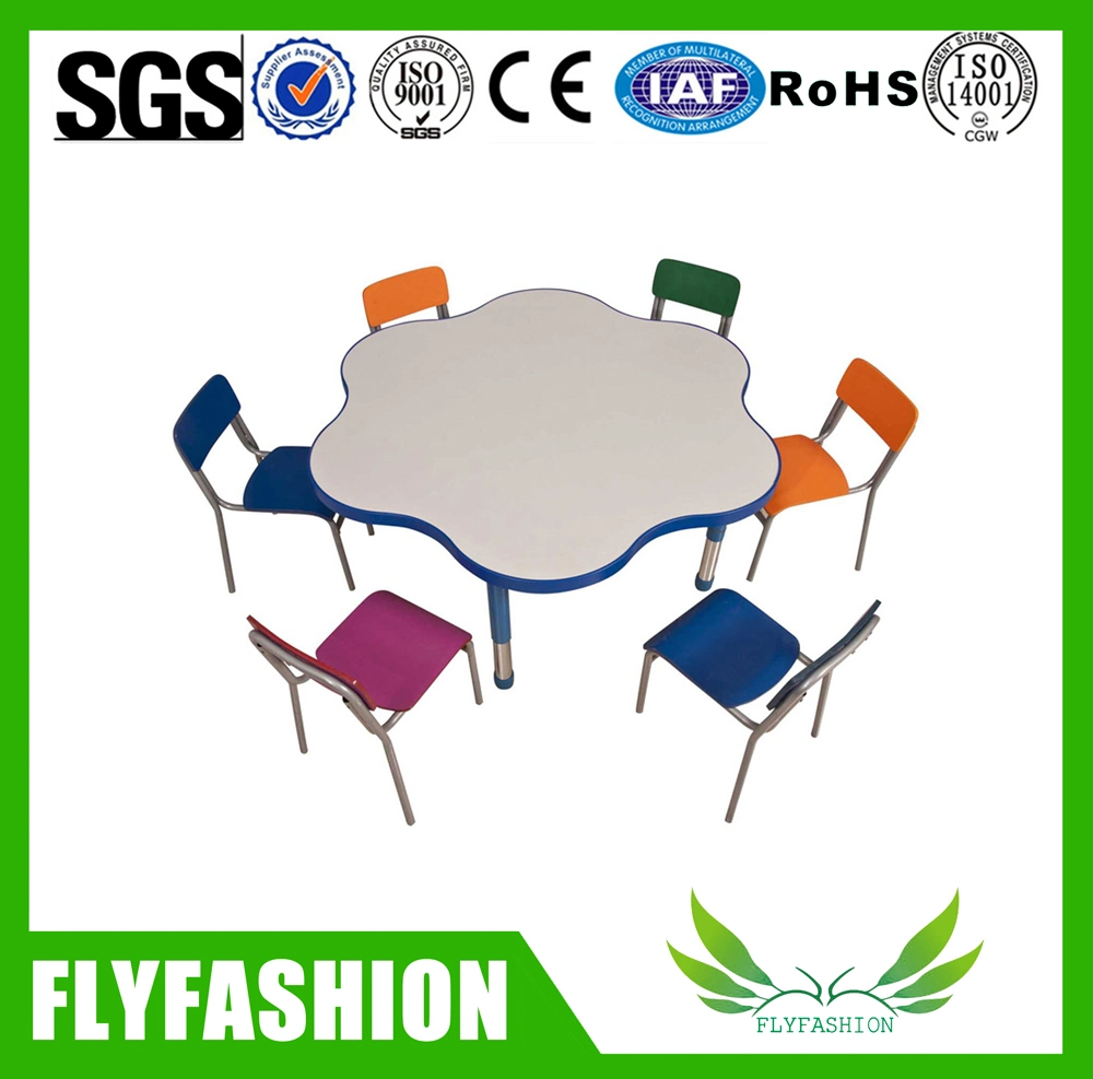 Wholesale/Supplier Children Furniture Flower Shape Kids Chair Table