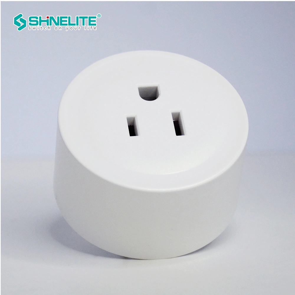 Shinelite Tuya APP Us Type Wall Plug WiFi Smart Plug