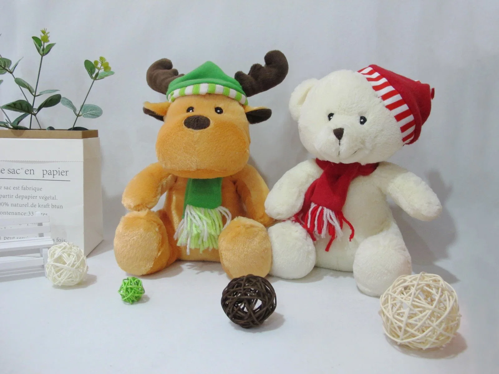 Stuffed Plush Toy Christmas Items