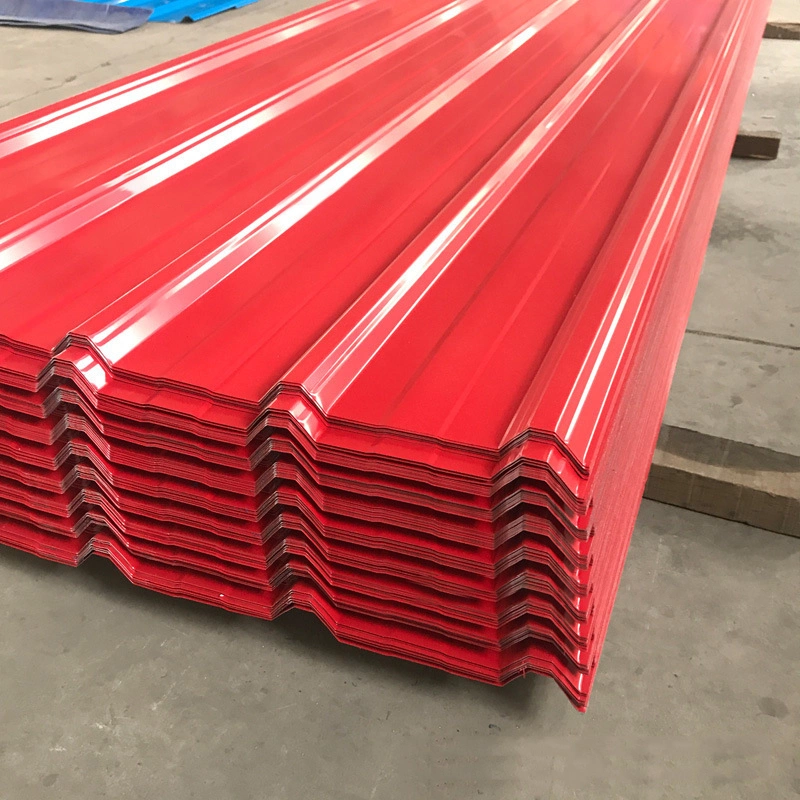 ASTM DIN JIS Dx51 Z275 Z100 Z80 Ral 4013 Color 0.12-6mm Thickness Full Hard Prepainted Corrugated Stone Color Coat Gi Steel Roof Sheet