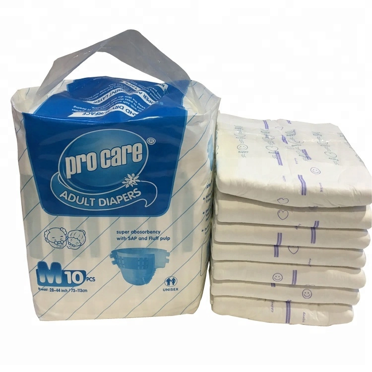 Adult Diaper Manufacturer Disposable for Elderly People with Wetness Indicator