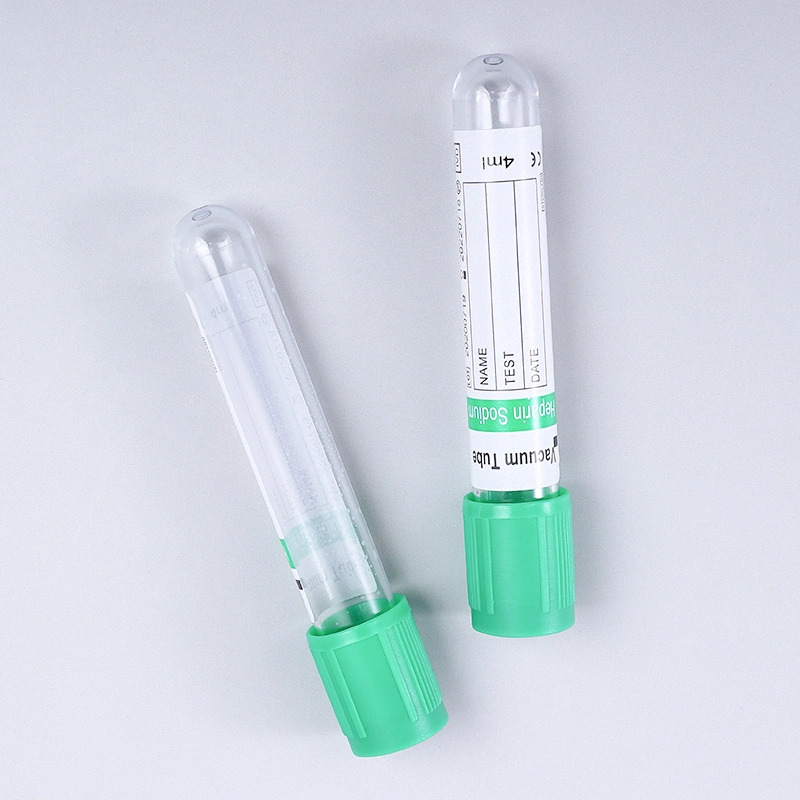 Medical Single Use Blue Cap PT Blood Vacuum Collection Glass Tube