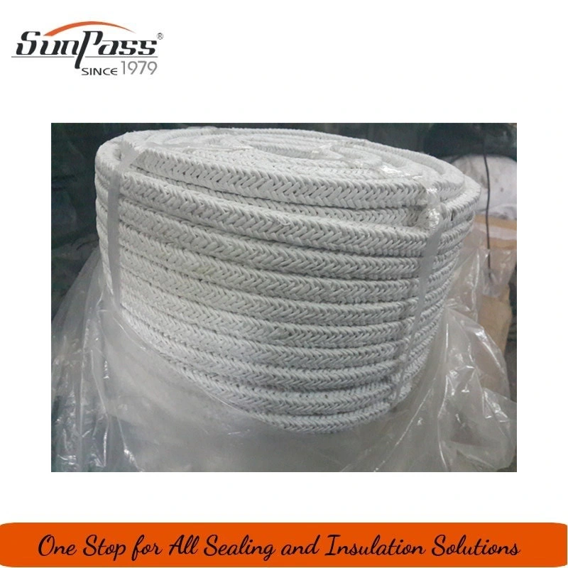 Good Heat Insulation Performance Dust Free Asbestos Square Rope High Temperature Asbestos Rope Sealed Insulation High Quality
