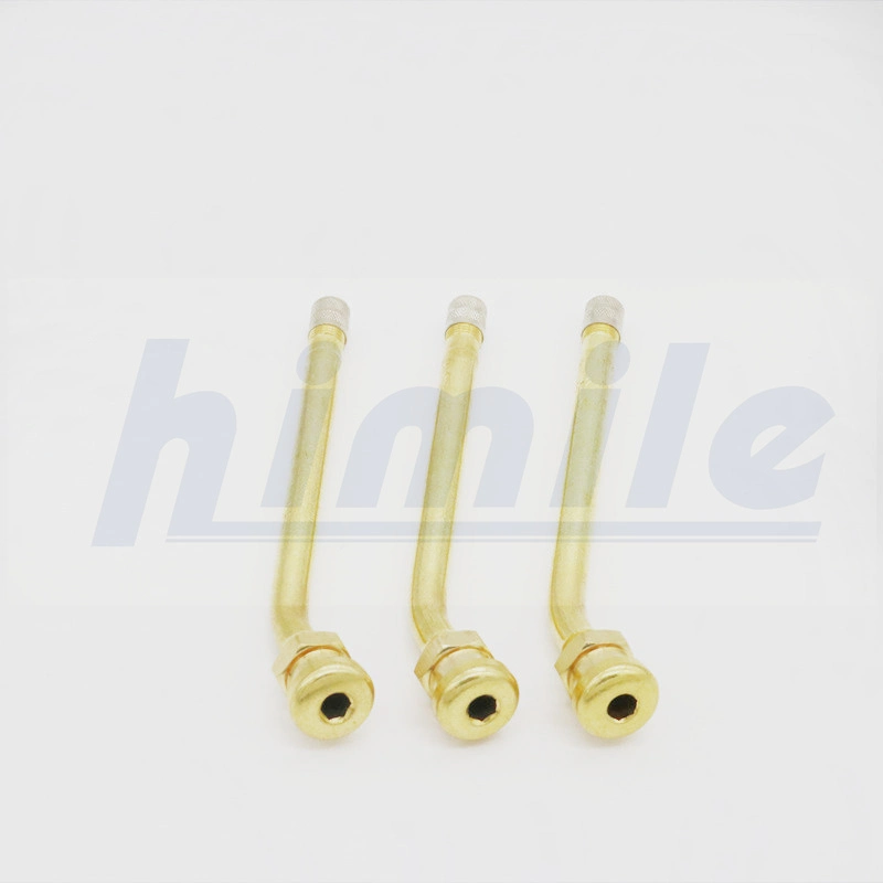 Himile Car/Auto Accessory V3-20 Series Tubeless Clamp-in Copper/Brass Air Inflator Tire Valve For Truck and Bus V3-20-6