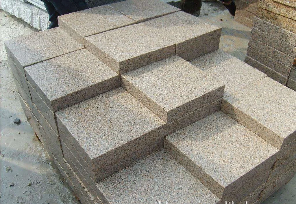 Natural Sandstone/Granite/Basalt/Slate/Bluestone Cobblestone Cube Kerb Stone for Walkway/Driveway/Parking Pavers/Paving