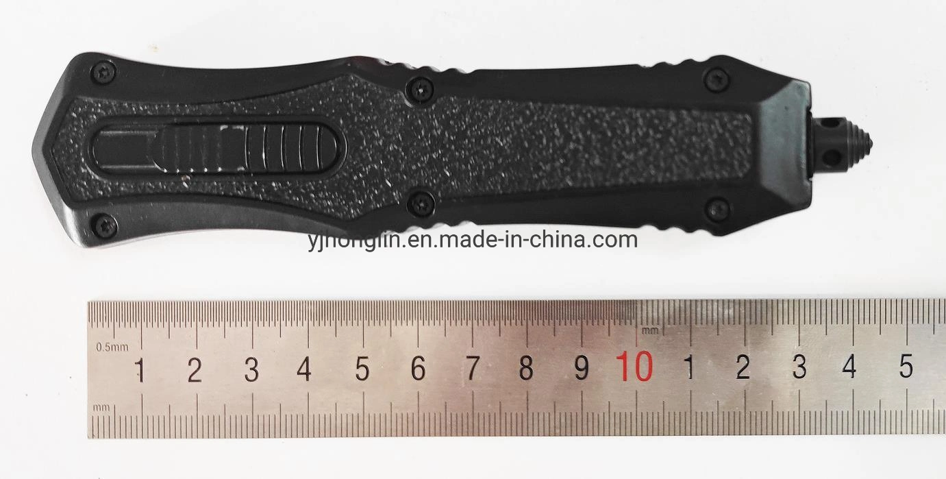 Rainbow Blade Automatic Hunting Double Edge Tactical Pocket Knife Otf Knife Auto Knives