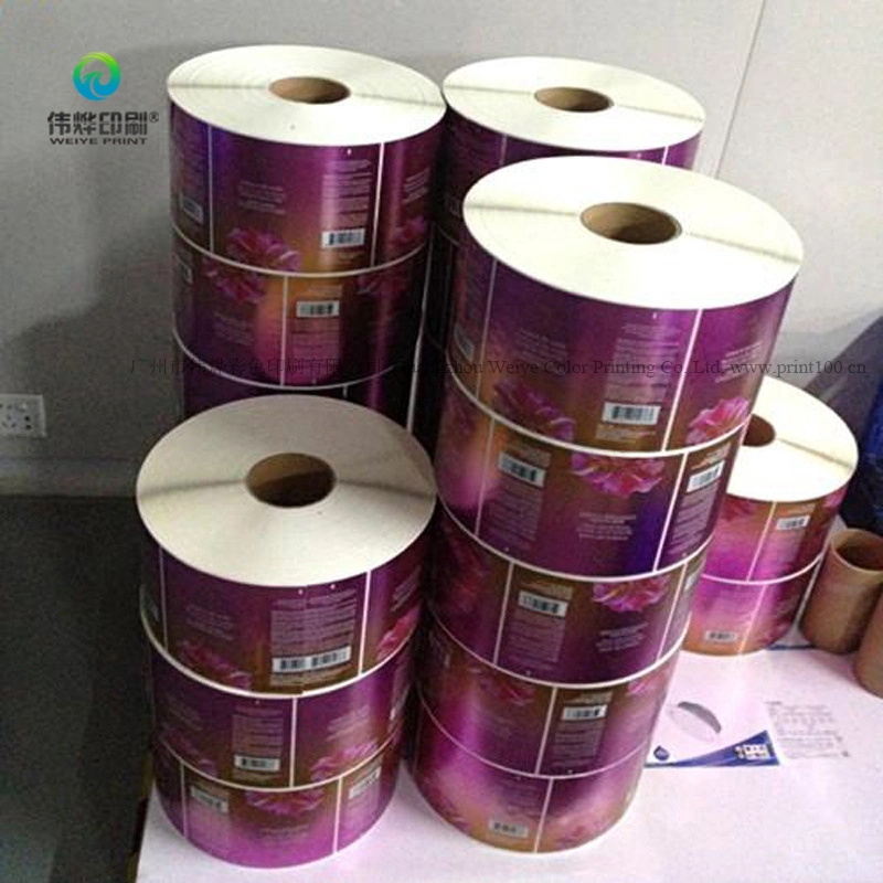 Paper PVC Roll Stickers for Beverage Bottle