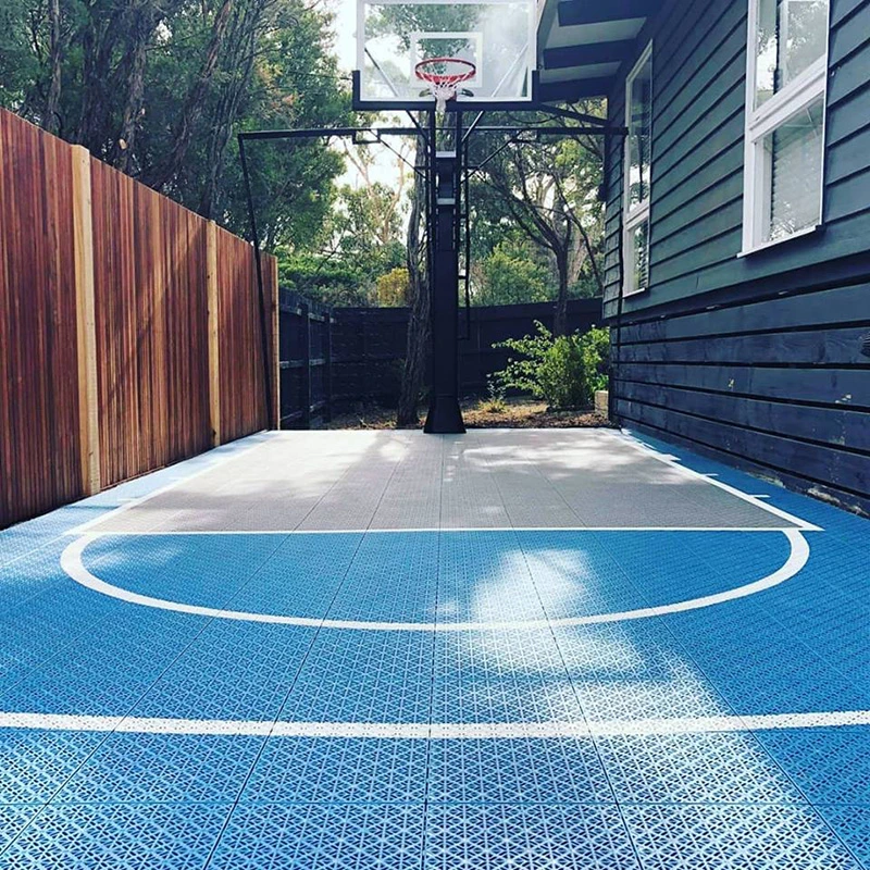 DIY Backyard Basketball Court with Free Custom Service on Hot Sale