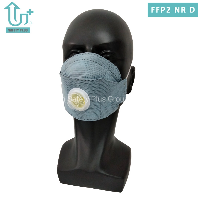 Configuring PU Nose Pads FFP2 Nrd Filter Grade Foldable Adult Anti CE Particulate Respirator with Activated Carbon