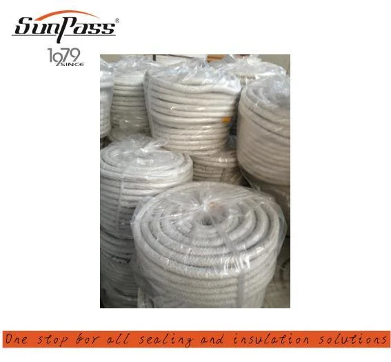 Ceramic Fiber Round Braided Rope for High-Temperature Insulation