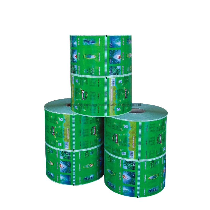 Plastic Roll Stock Nuts Food Candy Chocolate Bar Packaging Printed BOPP Film Plastic Roll