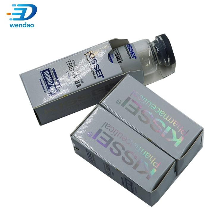 Disposable Cartridges Folding 350GSM Art Paper E Liquid Dropper 10ml Bottle Box Packaging