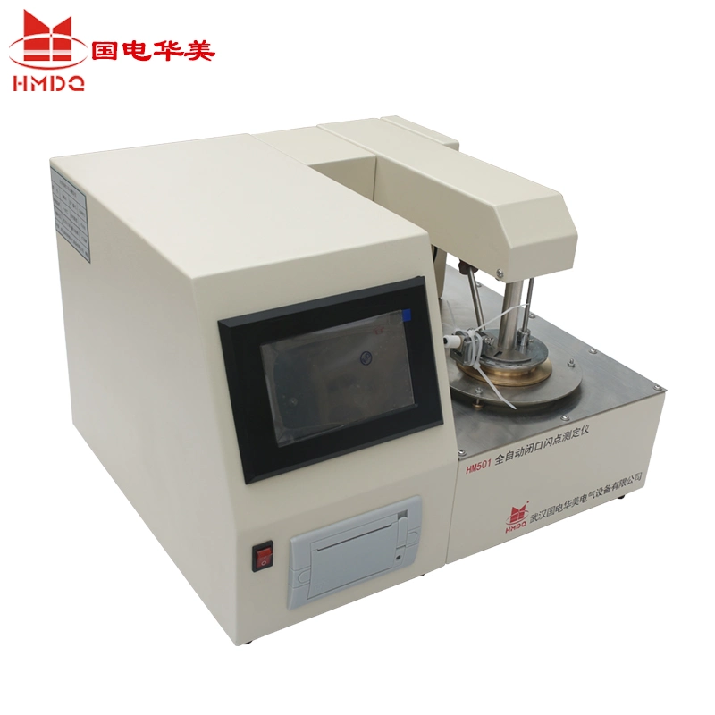 Automatic Oil Flashpoint Testing Equipment Pmcc Pensky-Martens Closed Cup Apparatus Flash Point Tester Price