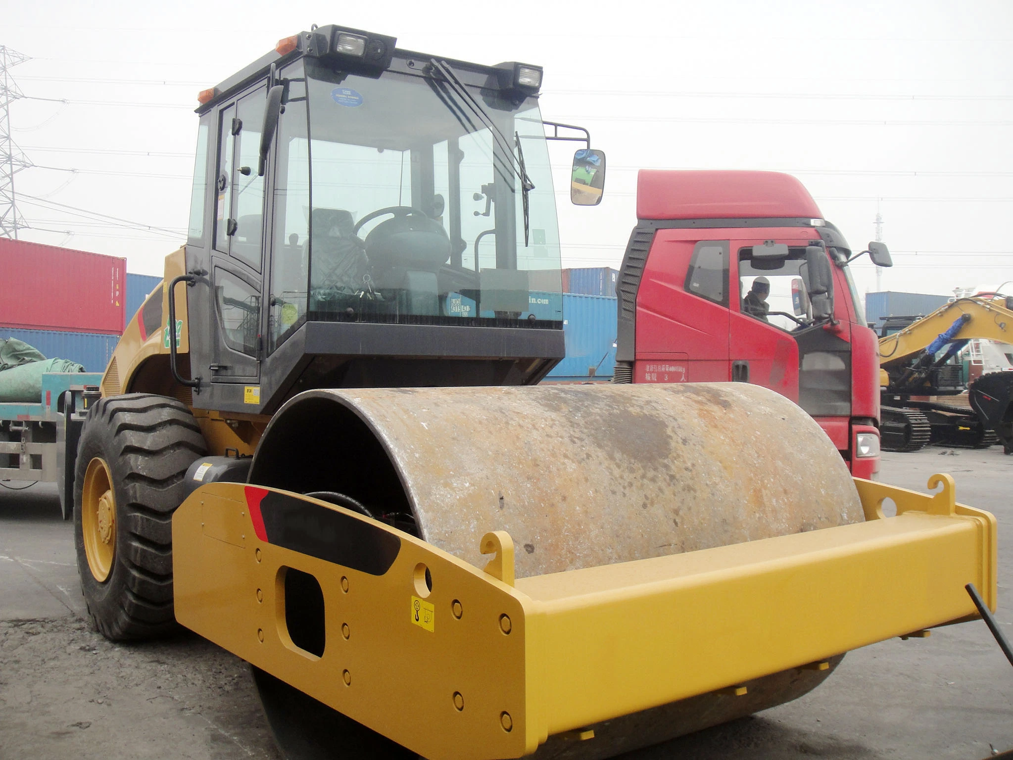 18ton solo carretera tambor rodillo para la venta