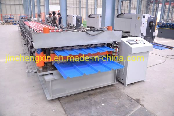 Colored Steel Metal Glazed Plate Rolling Forming Making Machine