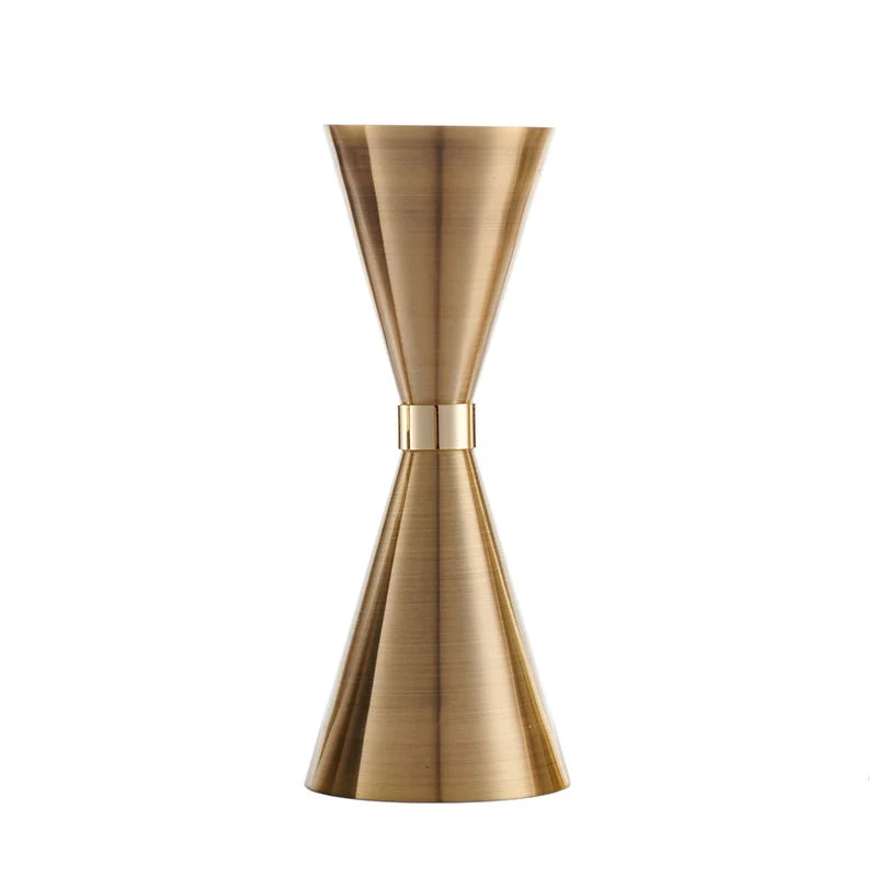 Japan Style Cup Shape Jigger Stainless Steel Whiskey Counting Cup