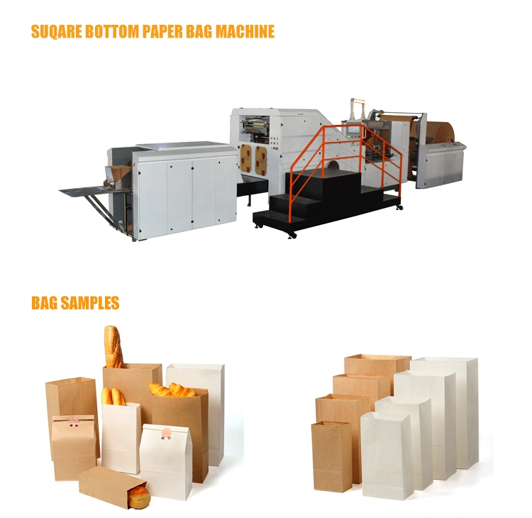 Machine automatique de fabrication de sacs en papier en Chine