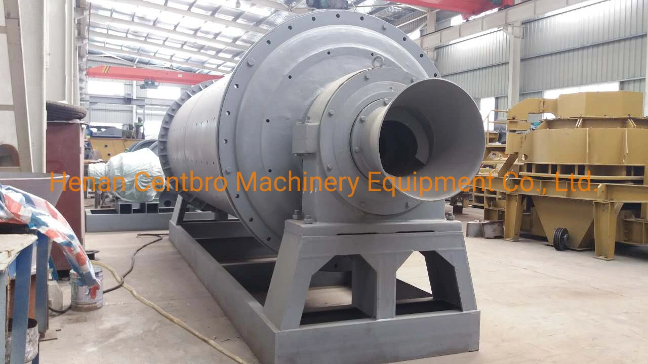 Stone Grinding Mini Grinder Small Energy Saving Latest Ball Mill Machine with Vibrating Feeder