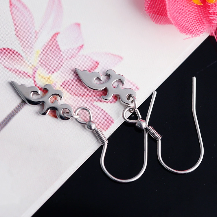 Hip-Hop Hip-Hop Cool Girl Earrings Flaming Knife Earrings