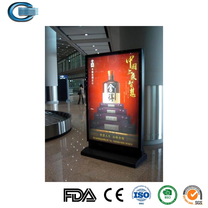 Huasheng Custom LED Light Box Sign Advertising Acrylic Outdoor LED Lightbox