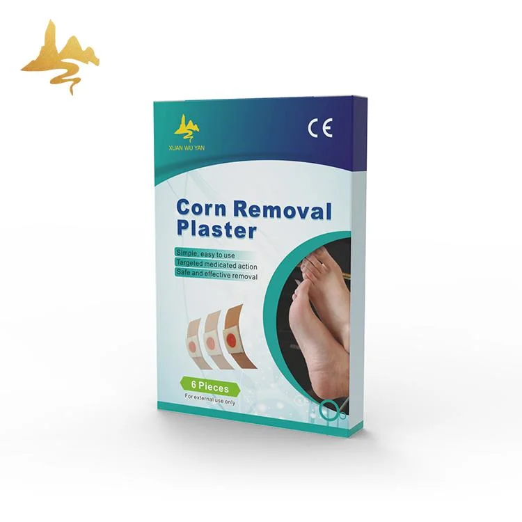 China Manufacture Salicylic Acid Foot Wart Corn Removal Plaster