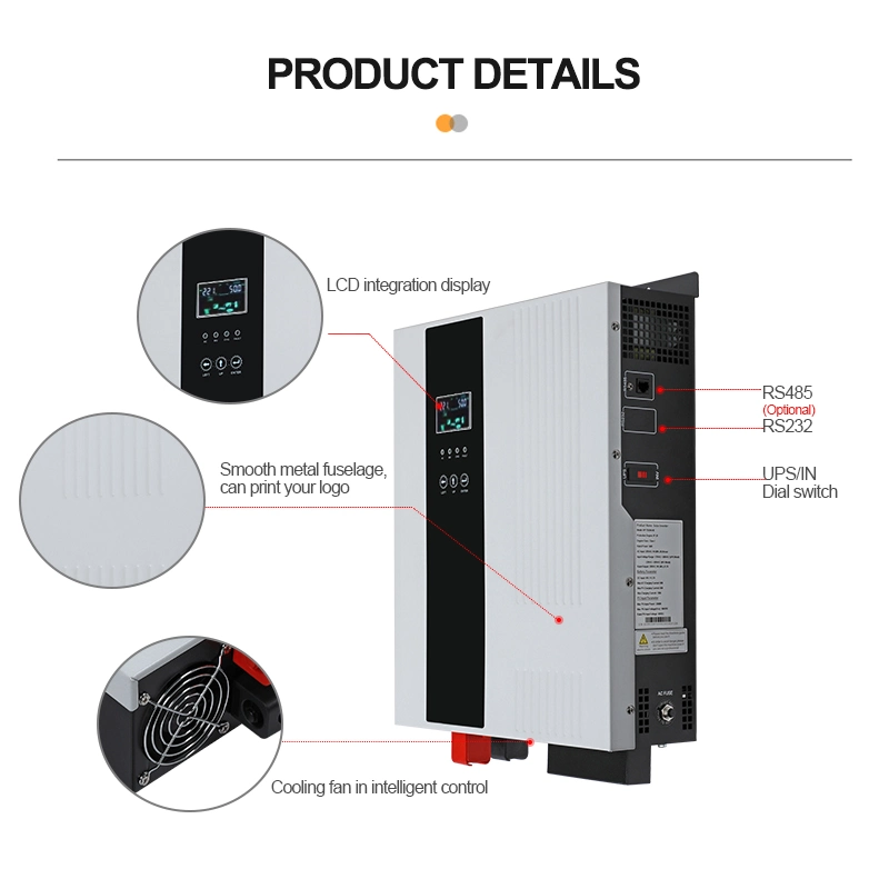 Solarthon UPS 10 Kw 20000W Portable 5000W Rich 10kw Panel 15kw off Grid Power Complete Kit Solar Inverter System