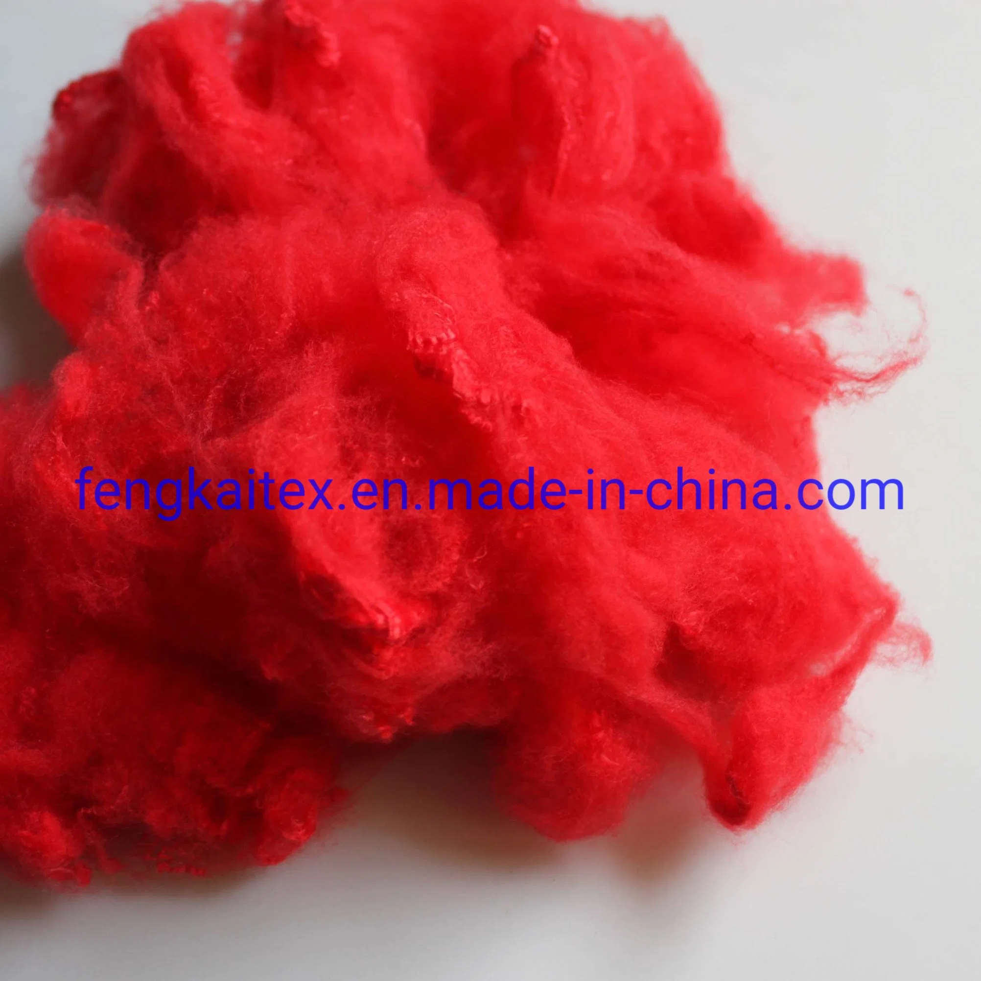 3D to 15D Colored Polyester Staple Fiber for Car Non Woven Fabric Use