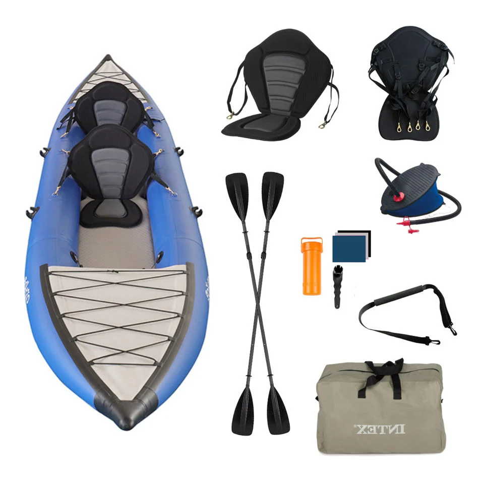 Factory Supply Customized PVC Fishing Kayak for 2 Person