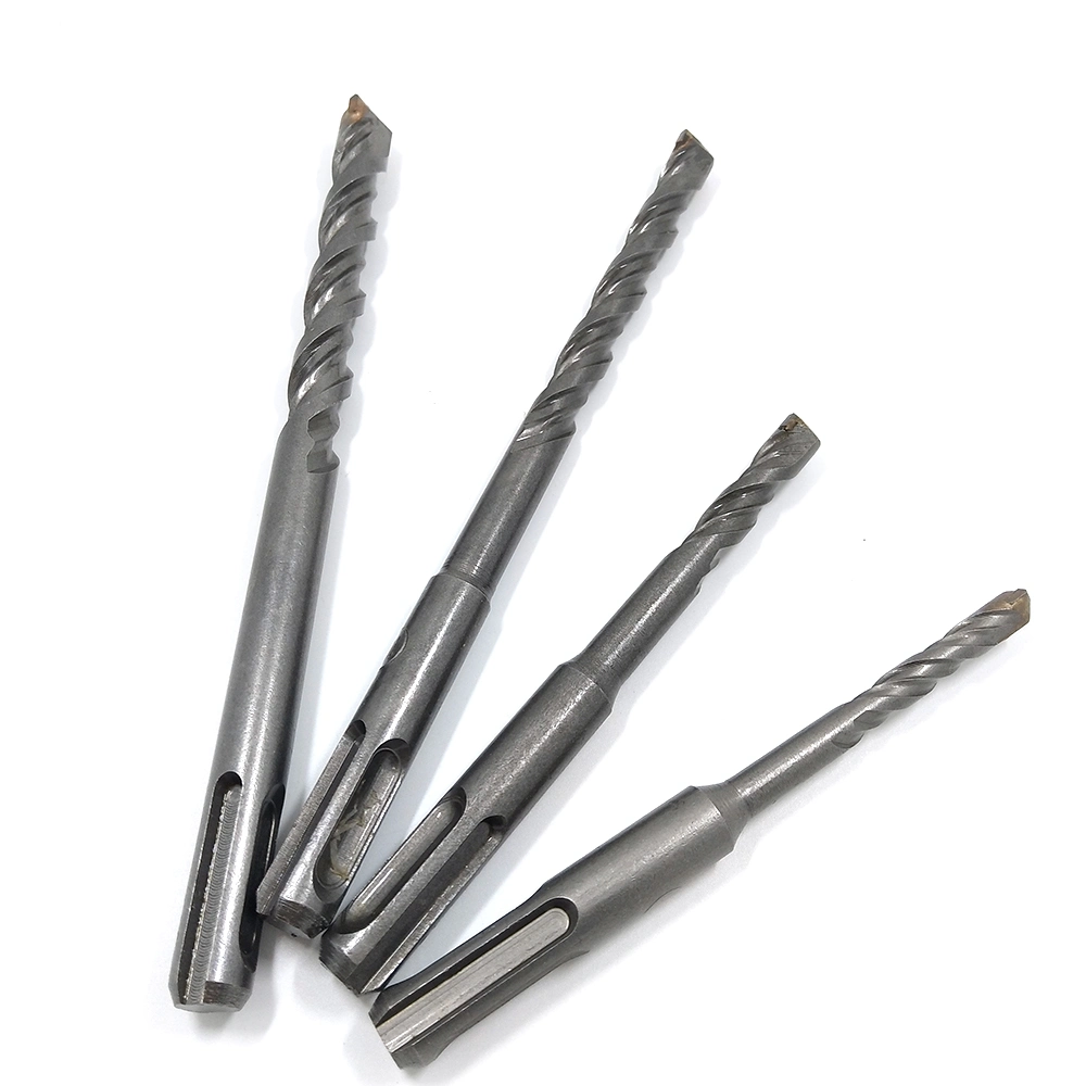 SDS Max martillo eléctrico Brocas de núcleo de hormigón con flauta doble Acabado arenado