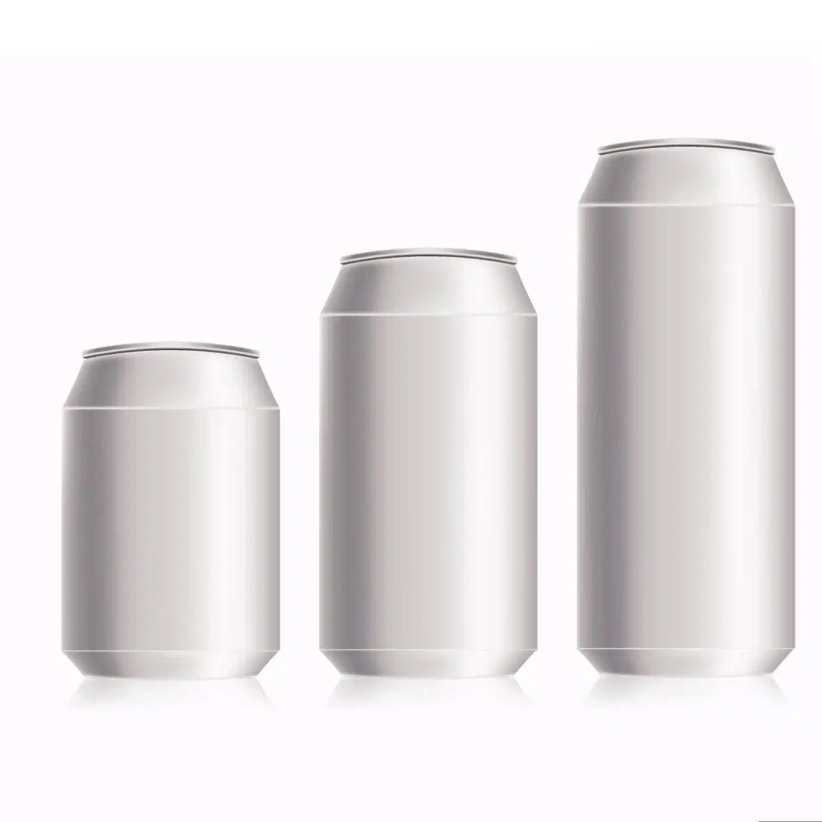 Bebida caliente de Venta en blanco/Impreso/Cerveza Standard 12oz 355ml/16oz 473ml/330ml/500ml/250ml Slim latas de aluminio