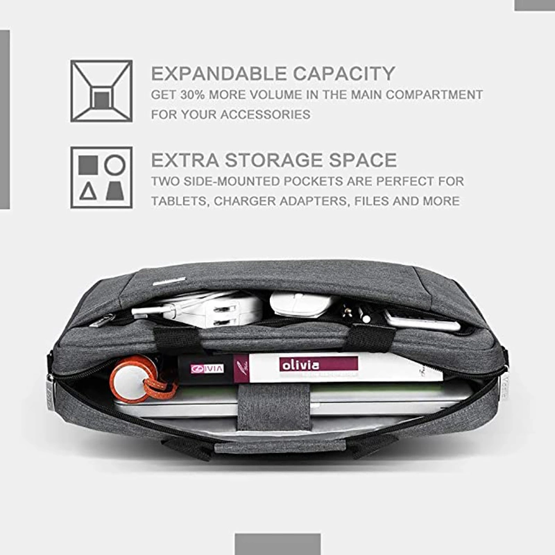 Laptop Carrying Case with Shoulder Strap Slim Sleeve Laptop Bag