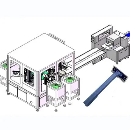 Linha de montagem da máquina de barbear fabricada na China