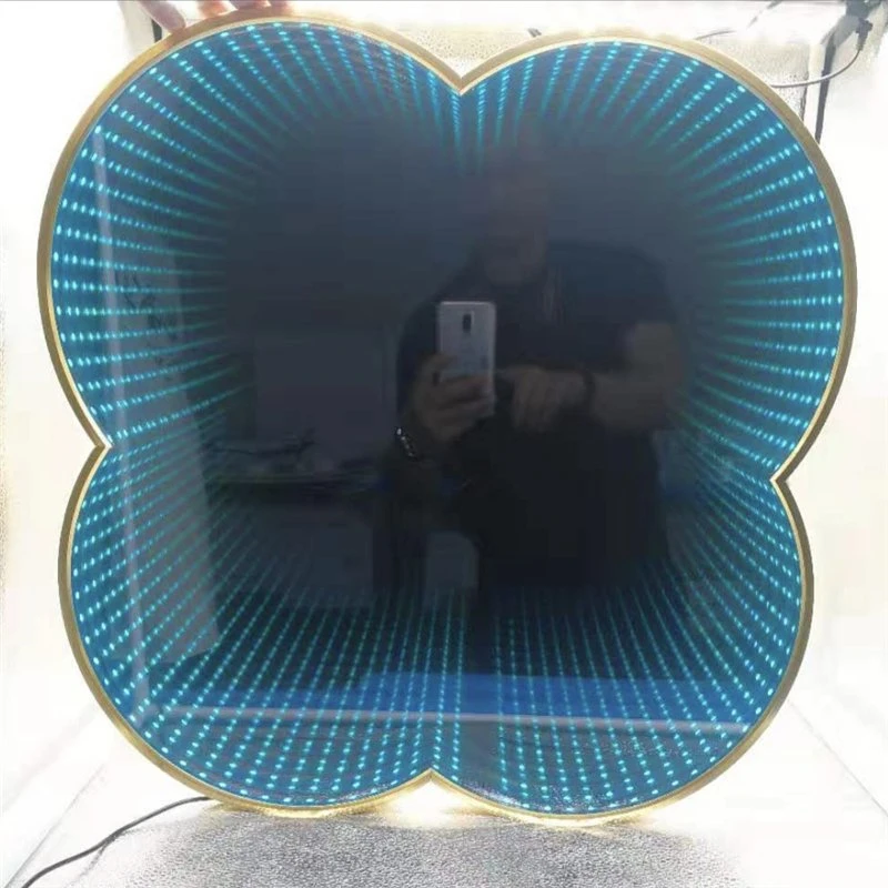 Wall Hanging Custom Decorative 3D LED Infinity Mirror with Lights